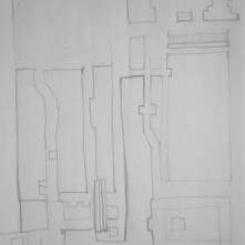 OKNO- rysunek, ołówek, papier; 29 x 21 cm