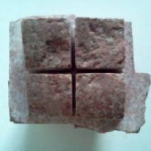 OBIEKTON GRANICZNY-granit/ H- 19,5 cm